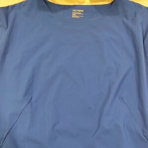 Art’teryx blue dress.  SZ M